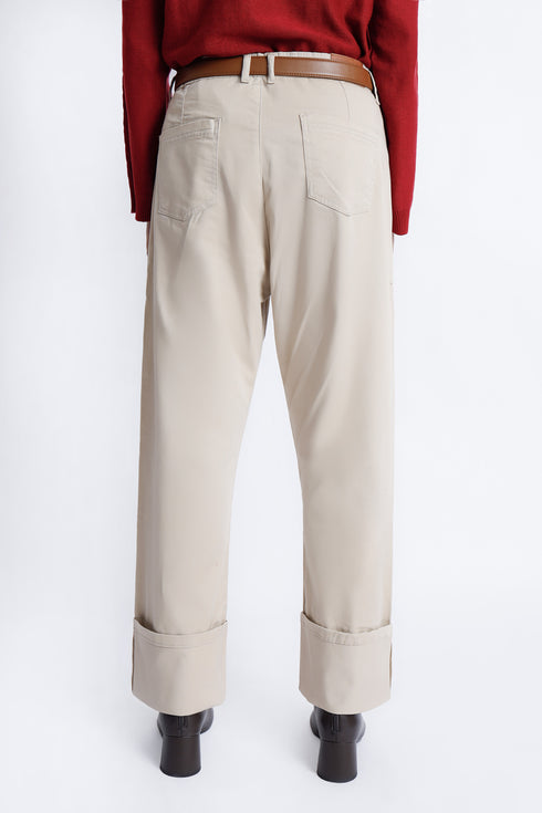 High Rise Straight Fit Trouser